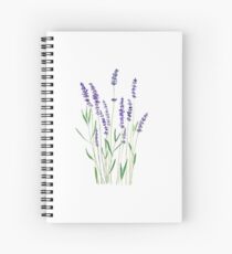 purple lavender Spiral Notebook
