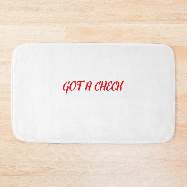 Item preview, Got A Check Red designed and sold by torontoraps5.