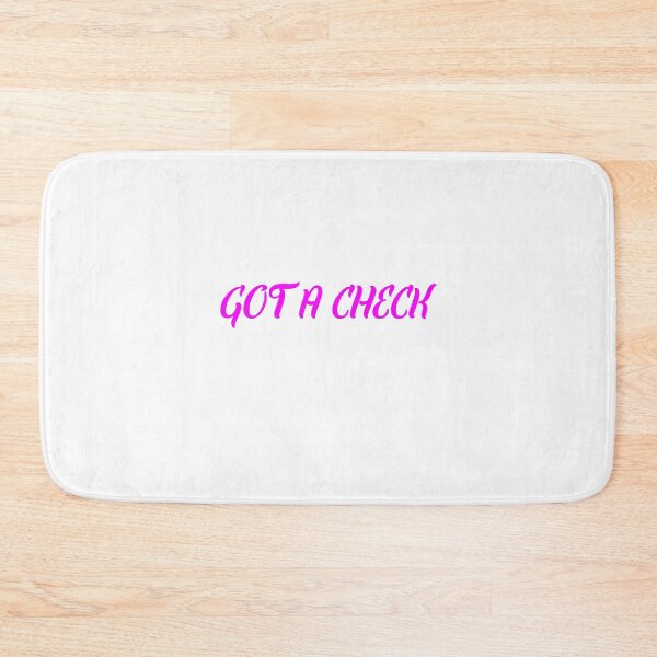 Item preview, Got A Check Pink designed and sold by torontoraps5.