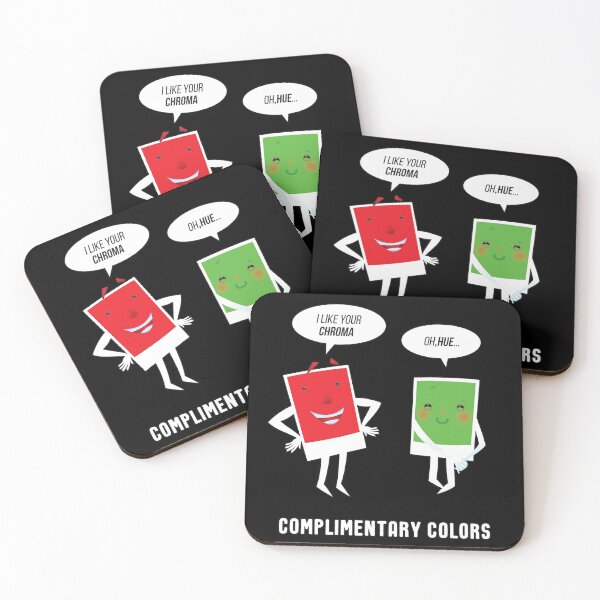 Item preview, Complimentary Colors Funny Character Design-Red & Green designed and sold by danielliamgill.