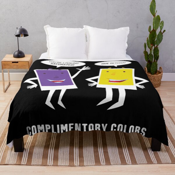 Item preview, Complimentary Colors Funny Character Design-Purple & Yellow designed and sold by danielliamgill.