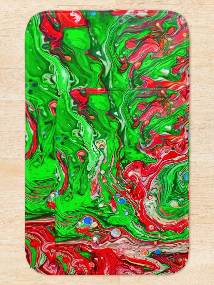 Alternate view of Abstraction #C Bath Mat