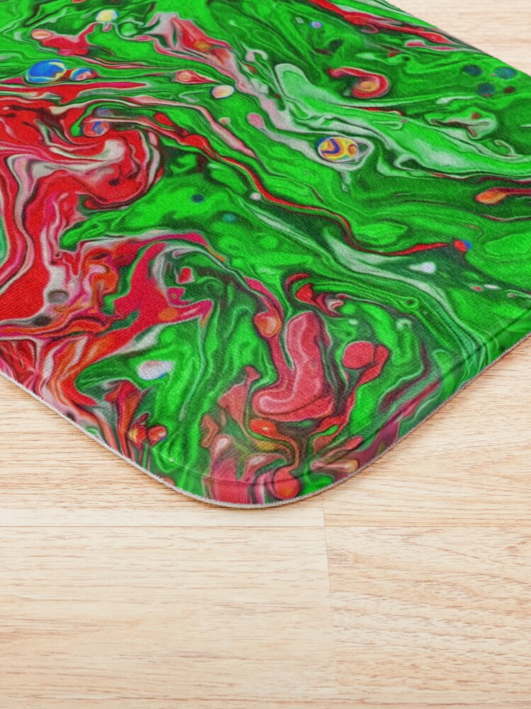 Alternate view of Abstraction #C Bath Mat