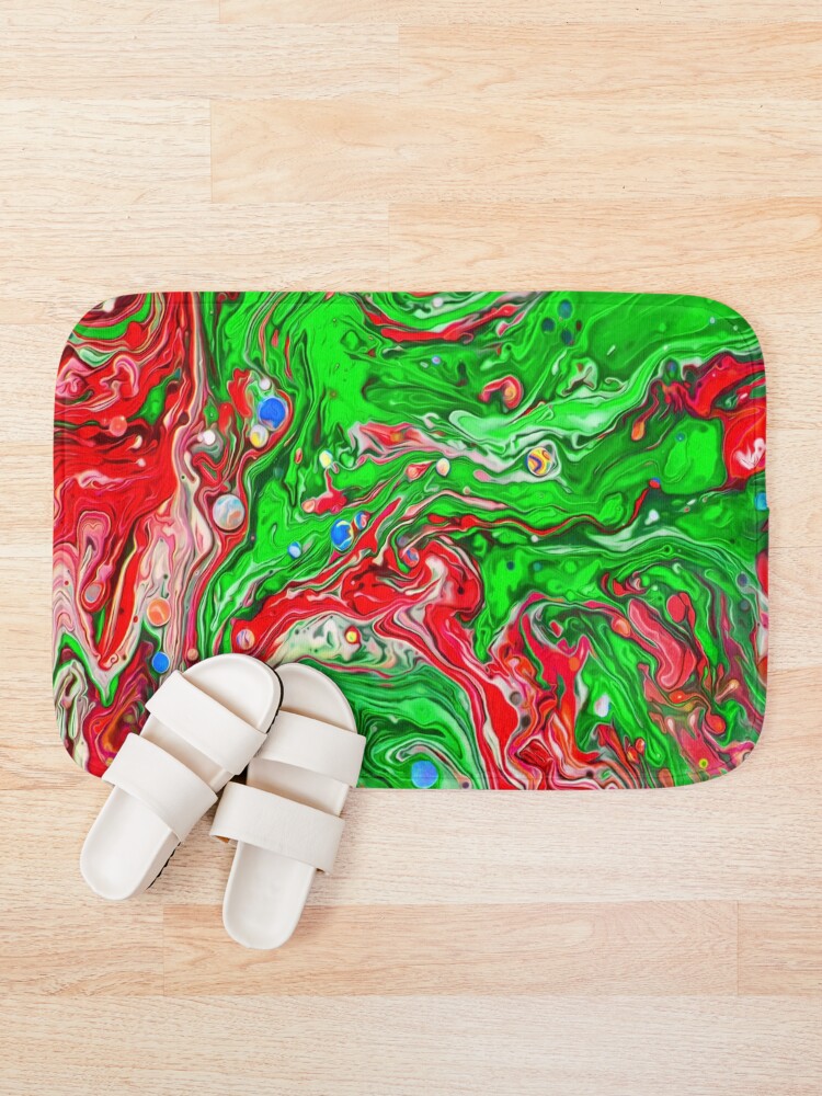 Alternate view of Abstraction #C Bath Mat