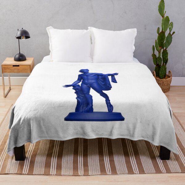 Item preview, Apollo Belvedere - LOARTZ Sculpture - Blue designed and sold by URBANCRAFTee.