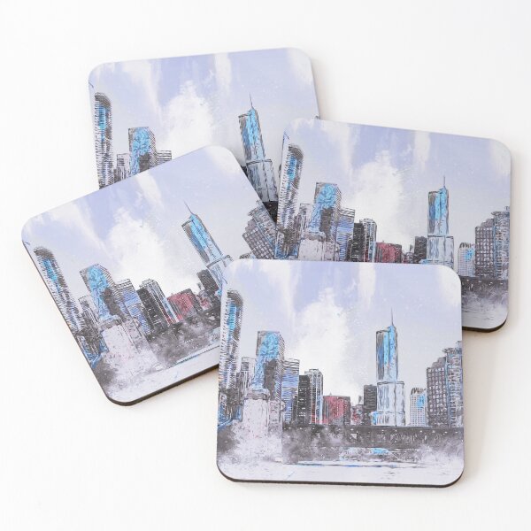 Item preview, Chicago Panorama designed and sold by AM FineArtPrints.