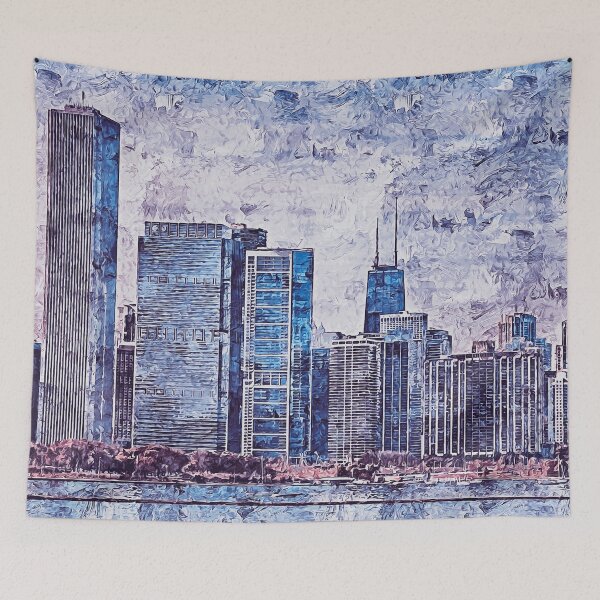 Item preview, Chicago Panorama designed and sold by AM FineArtPrints.