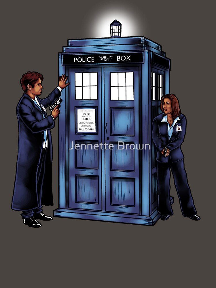 Thumbnail 7 of 7, Classic T-Shirt, The Agents have the Phone Box designed and sold by sugarpoultry.