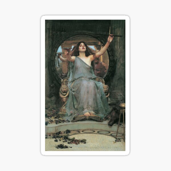 Item preview, Circe Offering the Cup to Ulysses, 1891 John William Waterhouse  designed and sold by immortalpeaches.