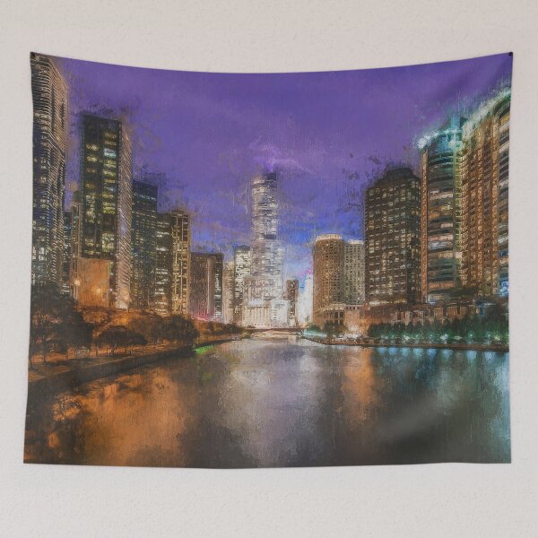 Item preview, Chicago Panorama designed and sold by AM FineArtPrints.