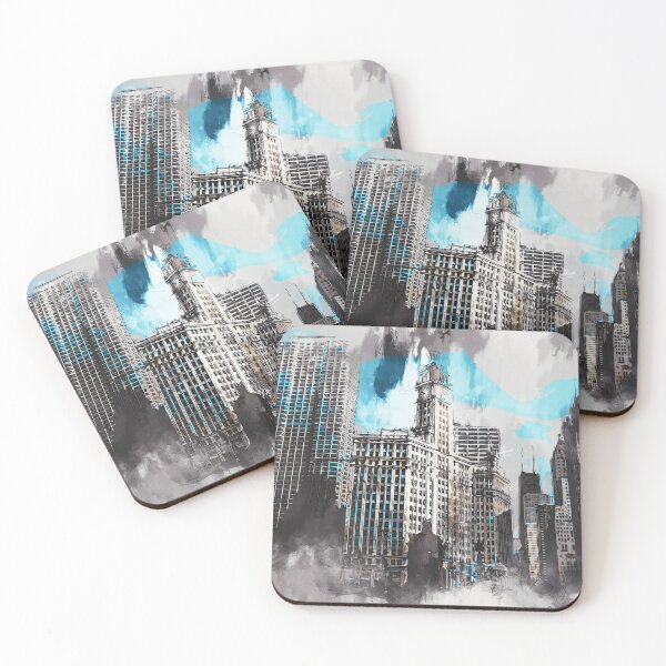 Item preview, Chicago Panorama designed and sold by AM FineArtPrints.