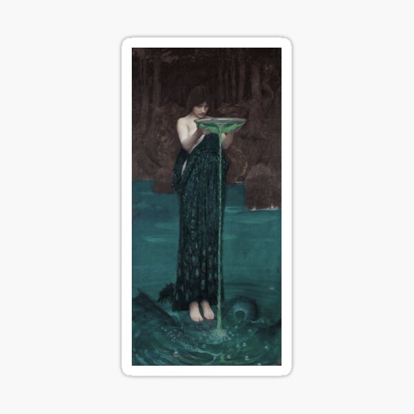 Item preview, Circe Invidiosa, 1892 John William Waterhouse  designed and sold by immortalpeaches.