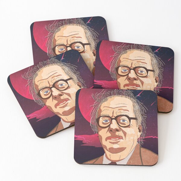 Item preview, portrait of Ray Bradbury designed and sold by Megan Dirsa-DuBois.