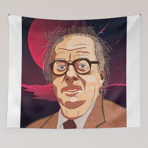 Item preview, portrait of Ray Bradbury designed and sold by Megan Dirsa-DuBois.