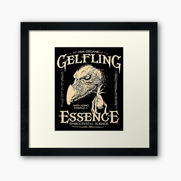 Organic Essence gelfling Dark Crystals 80s Film Wall Decor Poster No Framed
