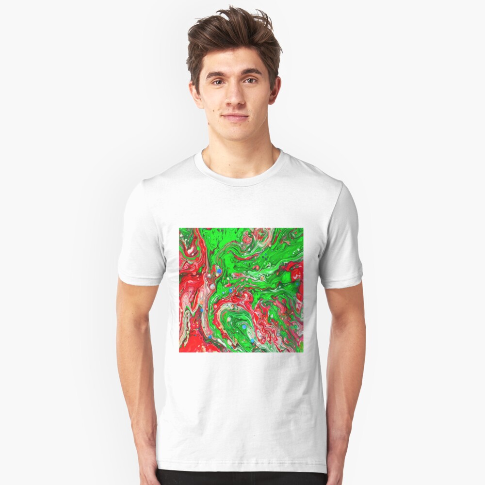 Abstraction #C Slim Fit T-Shirt