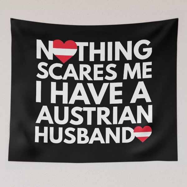 Item preview, Nada me asusta, tengo marido austriaco designed and sold by HelloFromAja.