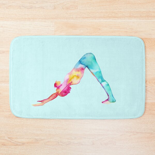 Item preview, Downward Facing Dog  in watercolors designed and sold by Aurora Gritti.