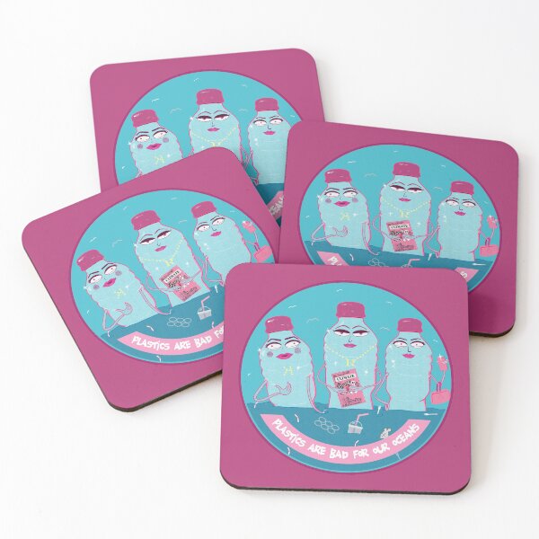 Item preview, Mean Girls Plastics are bad for our oceans designed and sold by mrskittenpants.