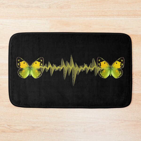 Item preview, Pulse - Yellow butterflies sound waves designed and sold by ShaMiLaB.