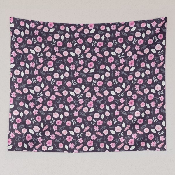 Item preview, Dreamlike floral flowers and flowers pattern designed and sold by RAWWR.
