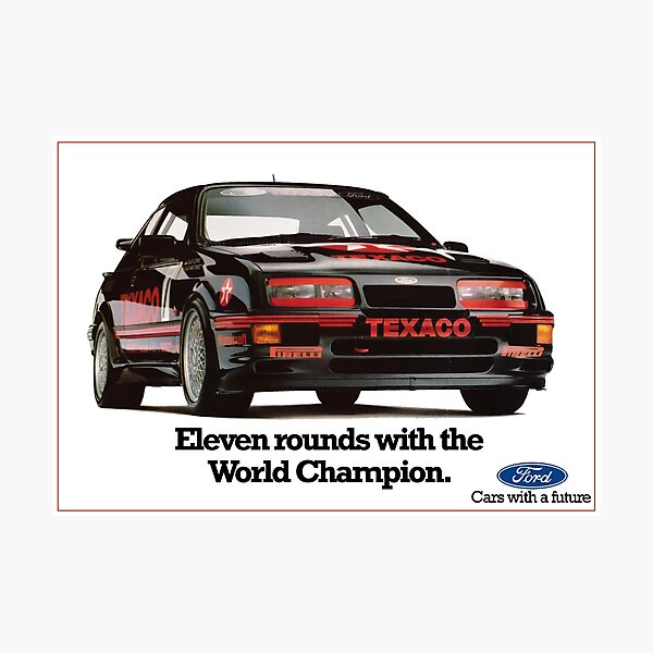 FORD SIERRA COSWORTH RS500 Photographic Print