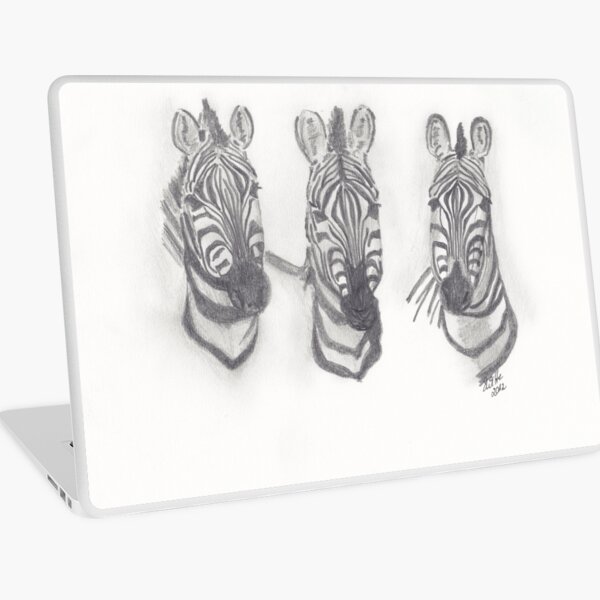 Zebras SiWiDesign Laptop Folie