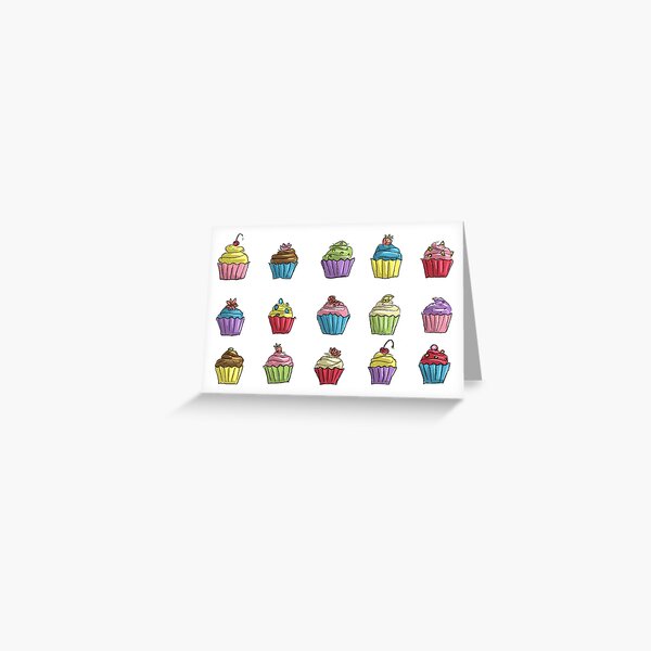 Card: Cupcakes Greeting Card