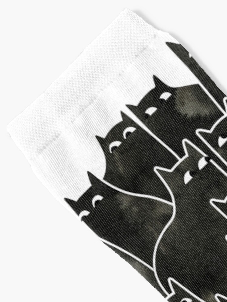 Thumbnail 2 of 5, Socks, Suspicious Cats designed and sold by littleclyde.