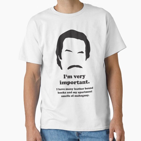 Artikel-Vorschau von Ron Burgundy - Ich bin sehr wichtig ..., designt und verkauft von gazbar.