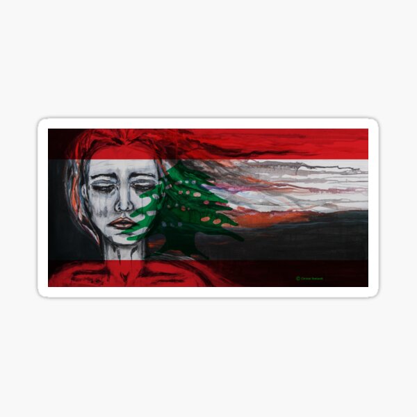 Rise Up Lebanon Sticker