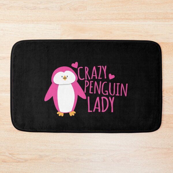 Item preview, Crazy Penguin lady in HOT PINK designed and sold by jazzydevil.