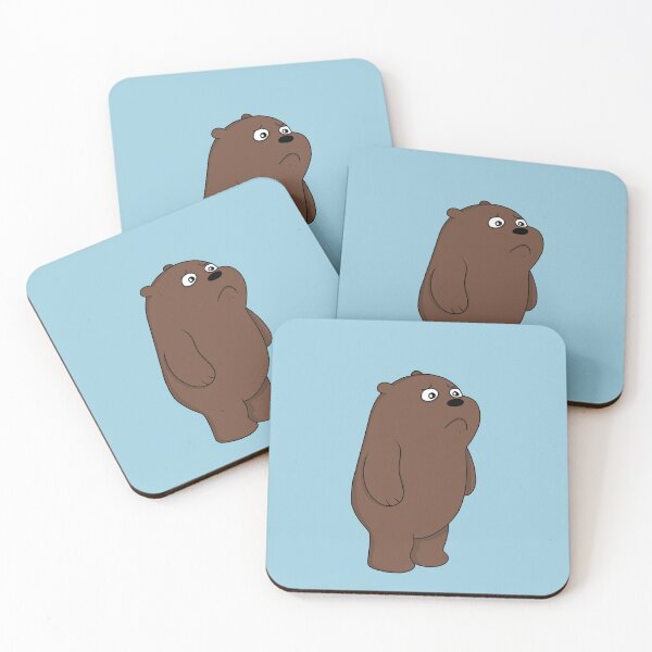 Item preview, Sad Grizzly Bear designed and sold by ValentinaHramov.