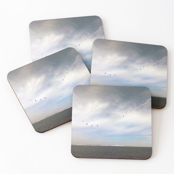 Item preview, Birds Over Blighty, Seascape Leaving England for France designed and sold by JonDelorme.