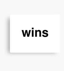 wins Canvas Print