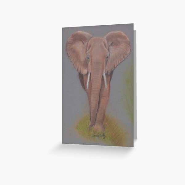 Elefant SiWiDesign Grußkarte
