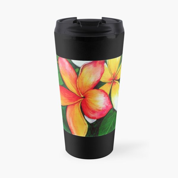 Frangipani Travel Mug