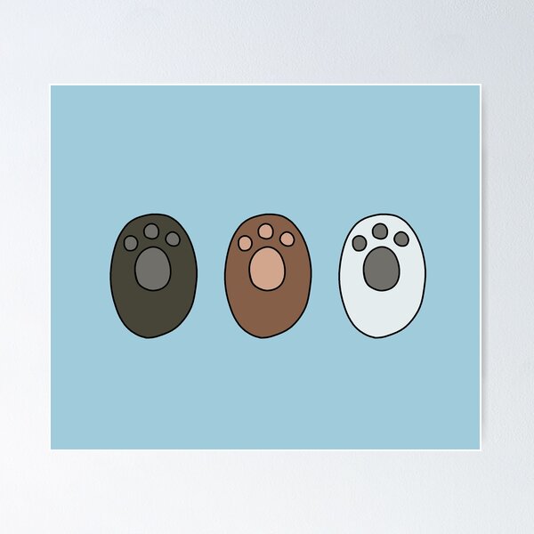 Item preview, We Bare Bears - Paws designed and sold by ValentinaHramov.