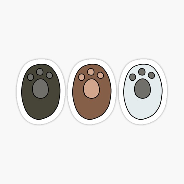 We Bare Bears - Paws Sticker