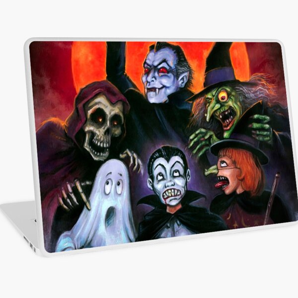 Halloween Monsters (Trick or Treat) Laptop Skin