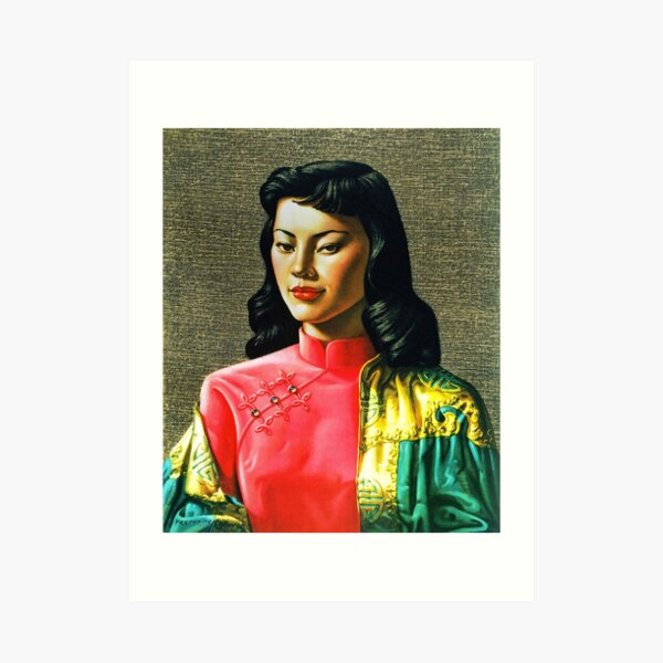 Vladimir Tretchikoff Miss Wong Fine Art Print Art Print