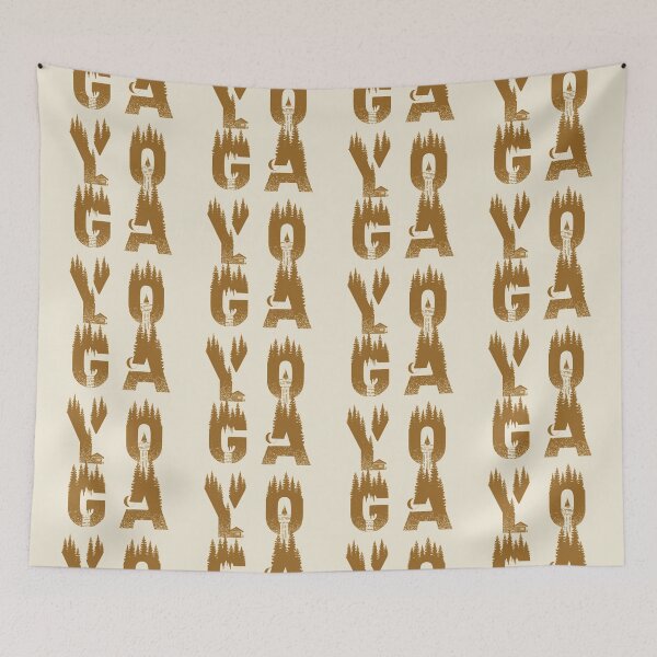 Artikelvorschau, Motivational Inspirational and Positive quote - yoga typography text art by Word Fandom - wordfandom entworfen und verkauft von Kerry Pritchard.