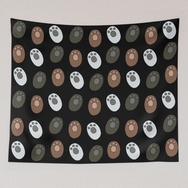 Item preview, We Bare Bears - Paws Pattern designed and sold by ValentinaHramov.