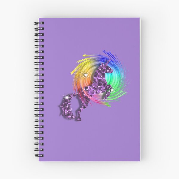 Item preview, Efecto brillante brillante Unicornio púrpura y arco iris designed and sold by Artification.