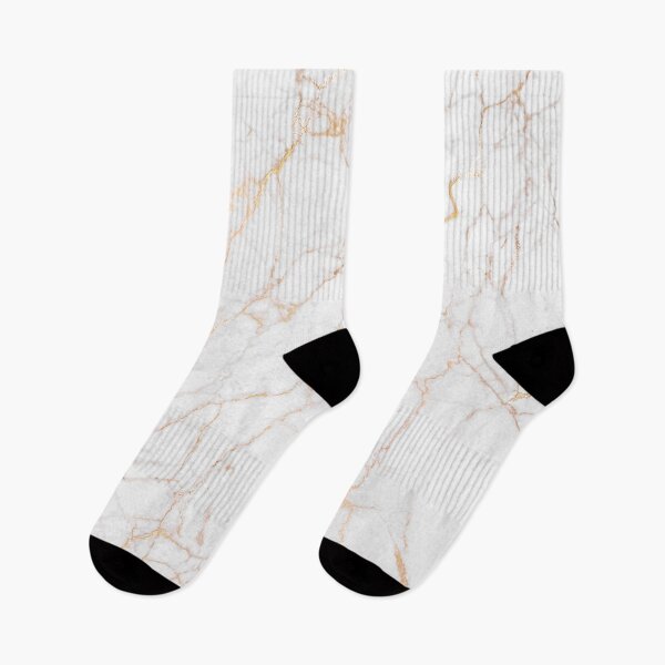 Item preview, White Faux Marble with Gold Glitter Veins designed and sold by MysticMarble.