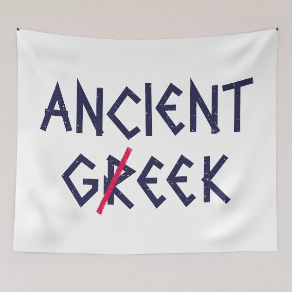 Item preview, Ancient Greek Geek designed and sold by hitpointer.