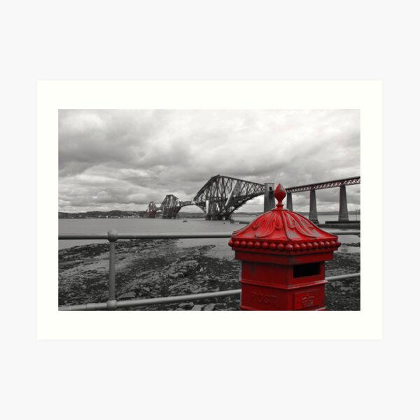 Red Postbox Art Print