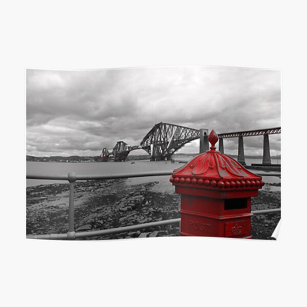 Red Postbox Poster