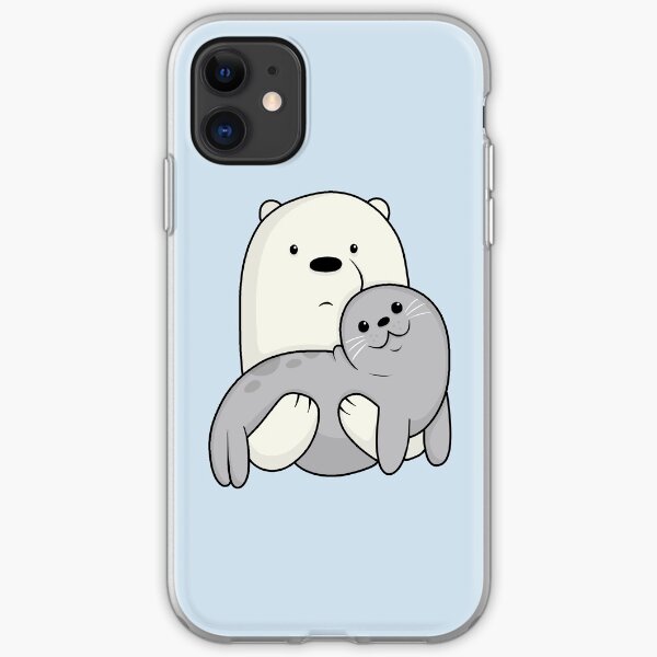 Ice Bear and Seal iPhone Soft Case