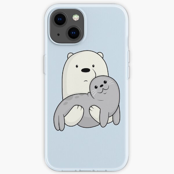 Ice Bear and Seal iPhone Soft Case